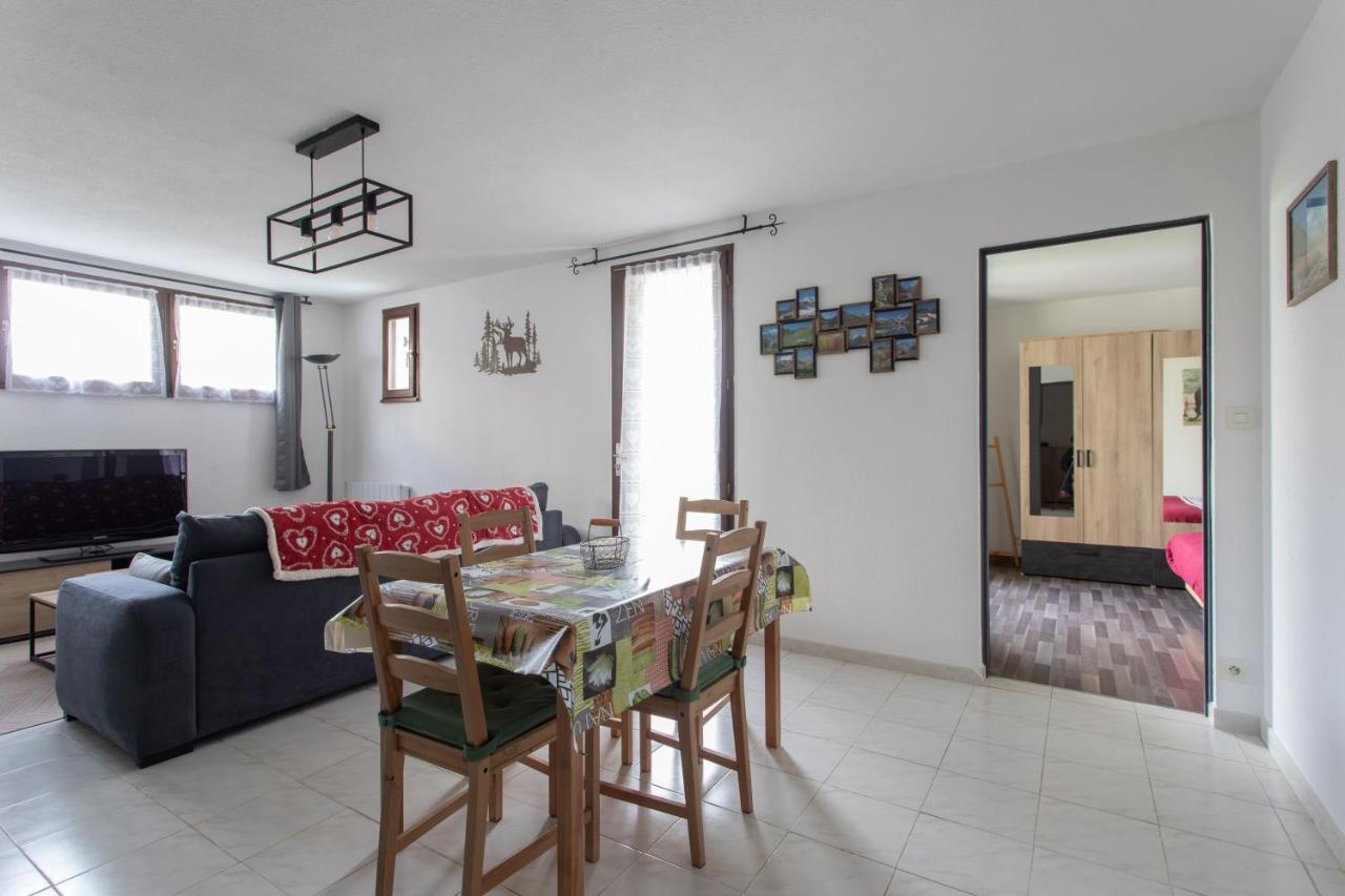 Les Arolles - Appartement Vue Sur La Montagne Saint-Leger-les-Melezes Extérieur photo